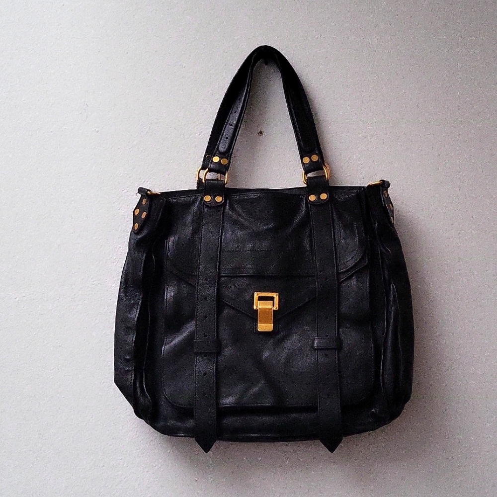 Proenza Schouler Black Leather purse
